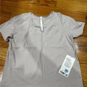 lululemon athletica Short Sleeve Tee in Pale Lavender